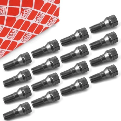 16x FEBI Radschrauben Radbolzen für CITROEN Berlingo C3 Picasso C4 Cactus Jumpy
