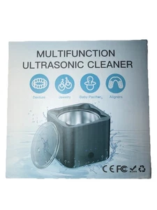 LIMPIADOR Ultrasónico Retenedor de Joyas Limpiador de Dentaduras Limpieza Portátil QY001 - Imagen 1 de 4