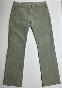 Stio Hose Herren 35R grün Nieten Cord Wandern Cord Jeans Bio Baumwolle 35X32 - Bild 1 von 8