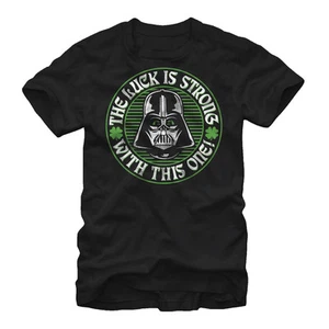 Men's Star Wars Luck is Strong T-Shirt - Picture 1 of 16