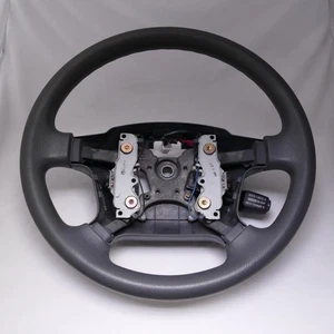 2004-2006 Kia Spectra Sedan Steering Wheel w/ Cruise Switch GW Gray OEM 78174 - Picture 1 of 8