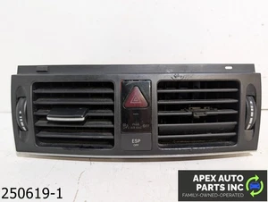 OEM 2008-2011 Mercedes C300 3.0L Center Dash Hazard A/C AC Air Vent Black ESP - Picture 1 of 7