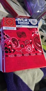 6 ROTE BANDANNAS CREATE OU LOUD 22 ZOLL MAL 22 ZOLL - Bild 1 von 1