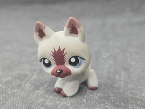 LPS #1421 Selten Hasbro Weißer Deutscher Schäferhund Blaue Augen - Littlest Pet Shop - Bild 1 von 4
