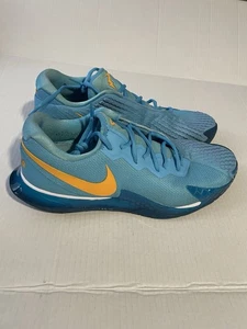 Talla 8 NikeCourt Hombres Zoom Vapor Cage 4 Rafa Cancha Dura Tenis Zapatos Azul Báltico - Imagen 1 de 5