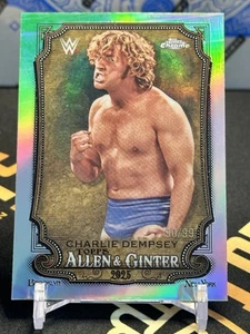 Charlie Dempsey 2025 Topps Chrome WWE ALLEN & GINTER Green REFRACTOR #90 /99 SP - Picture 1 of 2