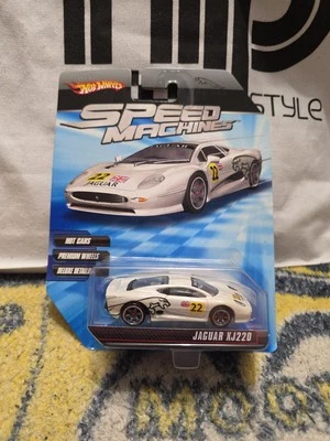 Hot Wheels Speed Machines 2009 - Jaguar XJ220 blanco Foto 1 de 2