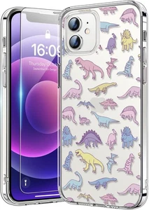 NEW Dinosaur Bicol iPhone 11 Clear Phone Cover Case - Picture 1 of 7