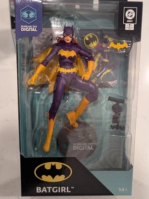 麦克法兰玩具DC漫画-蝙蝠女孩紫色服装数字7可动人偶 — 第 1/4 张图片