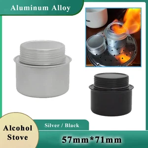 Alcohol Stove Portable Mini Aluminum Outdoor Camping Backpacking Cooking Stove - Picture 1 of 12