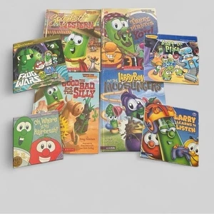 Vintage and y2k Collection of Veggie tales children's illustrated storybooks - Picture 1 of 15
