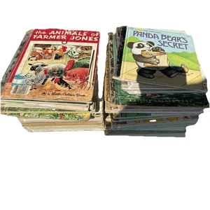 Little Golden Books Vintage Lot of 58 1950-modern No Duplicates - Picture 1 of 8