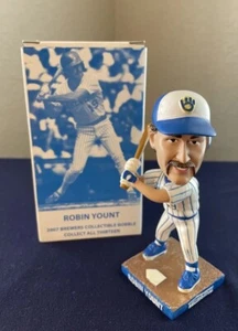 Robin Yount Bobblehead Milwaukee Brewers 25 Aniversario 1982 Serie Mundial SGA - Imagen 1 de 5