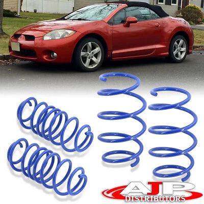 JDM Suspension Lowering Spring Lower Kit Blue For 2006-2012 Mitsubishi Eclipse Foto 1 de 4