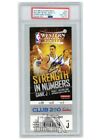 Stephen Curry Autographed 2015 WCF Round 3 Game 2 Ticket PSA 9 PSA/DNA Authentic