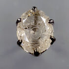 Natural 27 ct Not Enhanced Smoky Quartz Ring 925 Sterling Silver Size 7 /R331042