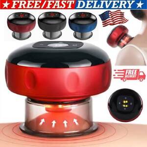 New Electric Cupping Massager Therapy Machine Infrared Vacuum Cupping Cups 2024