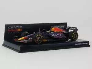 Minichamps Red Bull RB19 Verstappen World Champion Las Vegas 2023 1/43 410232201 - Foto 1 di 5