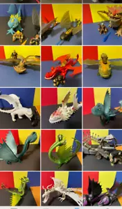 Dragons Drachenzähmen leicht gemacht Glutkessel Kotz Würg Tod Schneegeist - Bild 1 von 37