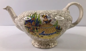Vintage Empire Crinoline Lady Teapot Made In England - No Lid - Bild 1 von 16