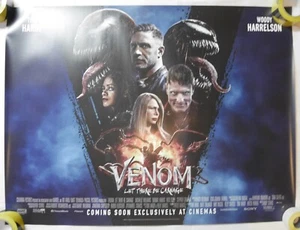 Venom Let There Be Carnage (2021) UK Quad Cinema Poster 30""x40"" sehr selten - Bild 1 von 1