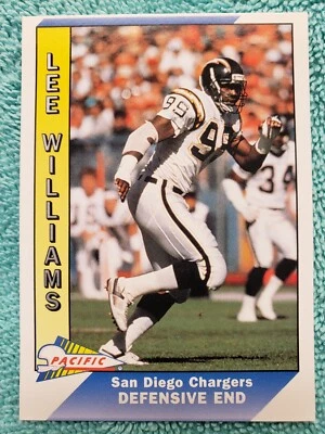 1991 PACIFIC LEE WILLIAMS #455 SAN DIEGO CHARGERS  - Image 1 of 4