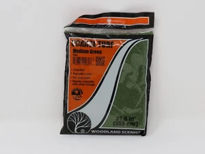 Woodland Scenics 64 Medium Green Grass Coarse Turf Terrain Model Train Scenery - Picture 1 of 4