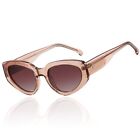 DUCO Retro Cat Eye Polarized Sunglasses for Women Men UV400 Protection Sun