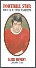 FOOTBALL STAR COLLECTOR CARDS- #20-LINCOLN CITY-ALICK JEFFREY
