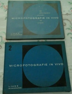 MICROFOTOGRAFIE IN VIVO DEL LETTO CAPILLARE ANIMALE ED UMANO VOL. 1/2 1960 - Imagen 1 de 3