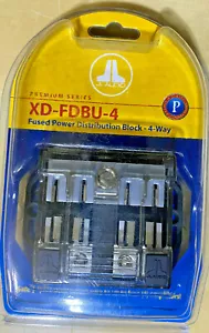 JL AUDIO XD-FDBU-4 MAXI Fused Power Distribution Block 4-Way 1/0,4,8 Gauge New - Picture 1 of 2