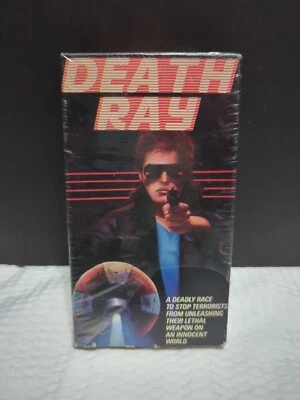 DEATH RAY 1967 / 1987 VHS CAMPY ACTION SPY Movie Star Classics Vintage Rare - Image 1 of 4