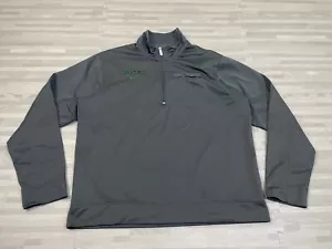 Vintage Nike NBA Boston Celtics Fleece 1/4 Zip Jacket Mens XL Long Sleeve Gray - Picture 1 of 10