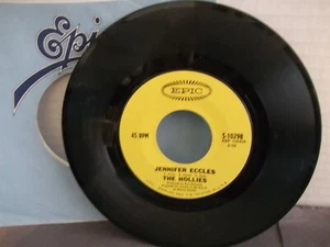 The Hollies,Epic 10298,"Jennifer Eccles",US,7" 45, yellow labels,1968, Mint - Picture 1 of 2