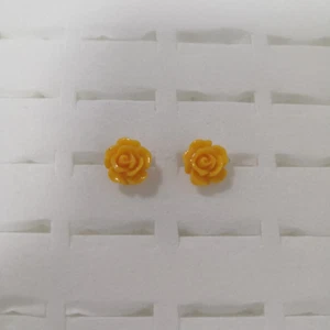 Style 19 Flower New Gift Womens Lady Girls Elegant Pearl Ear Clip Studs Earrings - Picture 1 of 1