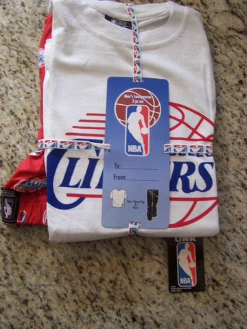 LOS ANGELES CLIPPERS NBA BASKETBALL PAJAMAS SIZE XL Cover