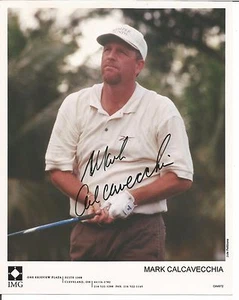 Autographed Mark Calcacecchia Photograph - Guaranteed to Pass - GOLF - Picture 1 of 1