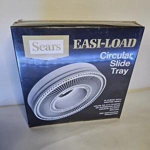 Vintage Sears Easi-Load Circular Slide Tray Carousel - NEW & SEALED - Picture 1 of 4