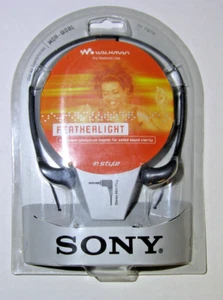 Vtg NEW SONY STEREO HEADPHONES Model MDR-W08L (For Digital) 2002 - Picture 1 of 5