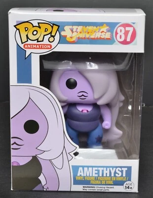 Funko Pop 'Animation' AMETHYST Vinyl Figure #87 New NRFB Steven Universe Vaulted - Image 1 of 4