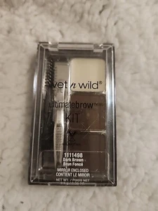 Wet n Wild Ultimate Brow Kit, Dark Brown 2.5g/0.09 oz - Picture 1 of 4
