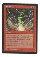 MTG  4X  ** FIREBLAST **  X4 Magic Visions