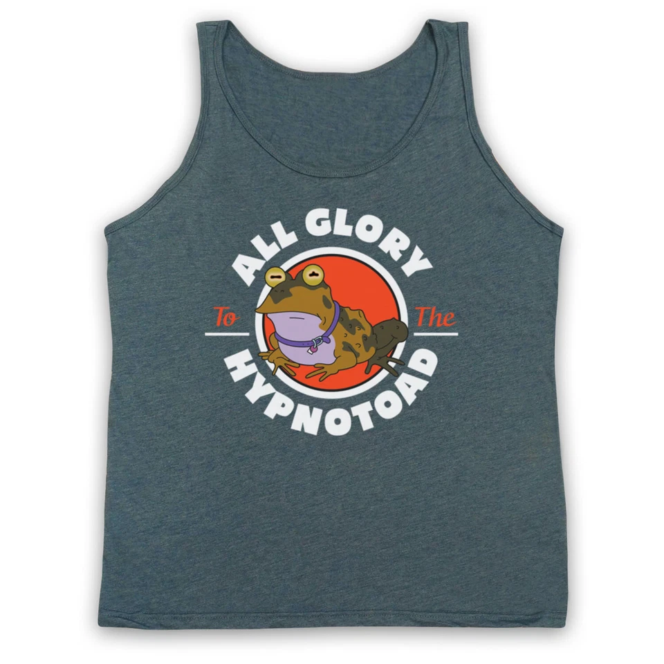 FUTURE CARTOON ALL GLORY TO THE HYPNOTOAD SCI FI COMEDY ADULTS VEST TANK TOP - Image 1 of 1