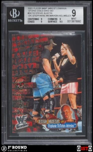 POP 1: Steve Austin Steph McMahon BGS 9: 2001 Fleer WWF Stone Cold Said So Gisto - Picture 1 of 3