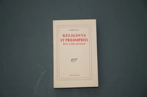 Esotérisme Gobineau Religions et philosophies dans l'Asie centrale 1957 - Imagen 1 de 3