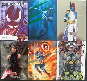 2024 Oberdeck Marvel Fleer Ultra Wolverine - Basis, parallel & Einsteckkarten - Bild 1 von 52