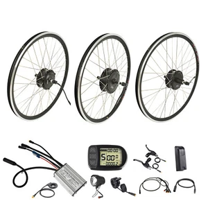 E-Bike Umbausatz Rear Front Drive Engine Kit 36V48V 1000W 500W 250W XF07 XF08 - Bild 1 von 32
