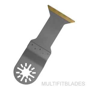 Hoja de sierra oscilante bimetálica de titanio de 1-3/4" se adapta a múltiples herramientas artesanas mayores - Imagen 1 de 1