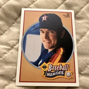 NOLAN RYAN 1991 UPPER DECK BASEBALL HEROES #14 ASTROS HOFer - Bild 1 von 2