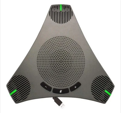 USB Speakerphone Conference Microphone Omnidirectional  Mic 360° W3G8 - Image 1 of 4